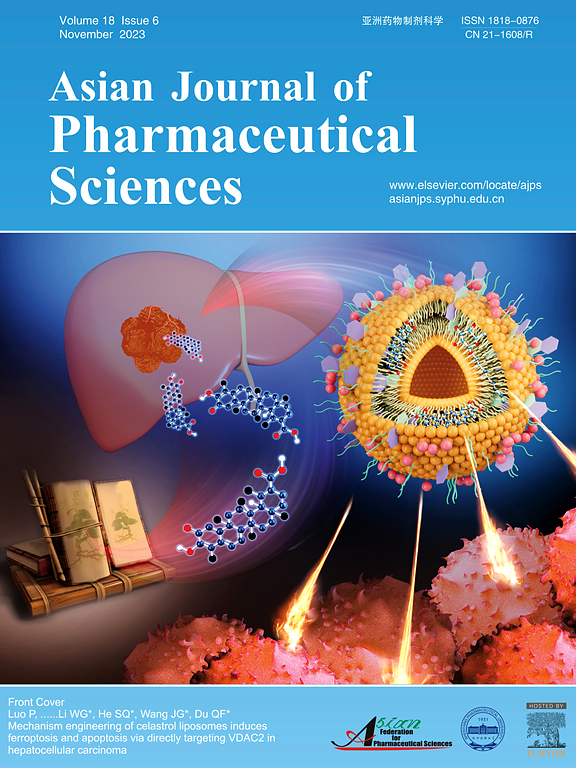 Go to journal home page - Asian Journal of Pharmaceutical Sciences